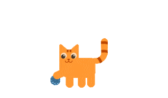 Happy Alley Cat Sticker by Positive Programming
