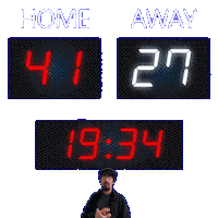 27 Away Sticker