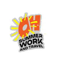 orangehospitality workandtravel summerworkandtravel orangehospitality ohworkandtravel Sticker