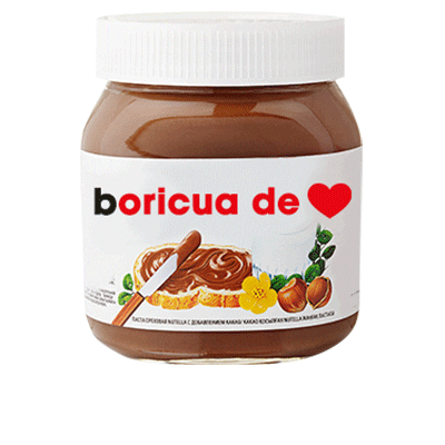 Puerto Rico Corazon Sticker by NutellaPR