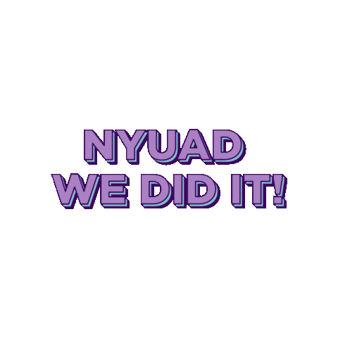 Class Of 2022 Nyuad Sticker by NYU Abu Dhabi