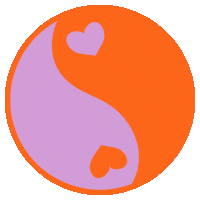 phiphioutfits hippie yin yang ying yang phiphi Sticker