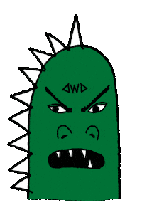 Scream Dinosaur Sticker by Dinosaurs Will Die