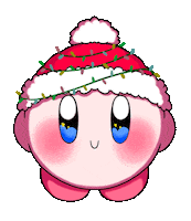 Papa Noel Luces Sticker