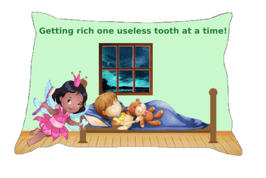 Tooth Fairy Love Sticker