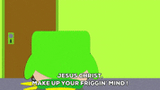 kyle broflovski GIF by South Park 