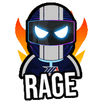 Angry Fire Sticker by MotoAmerica