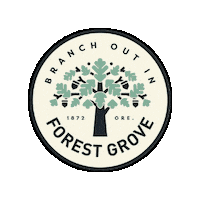 Tourism Sticker by Forest Grove/Cornelius Chamber of Commerce