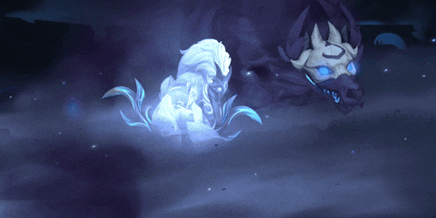 Hitsuji_Shiroi giphyupload wolf league of legends giphycreatortest GIF