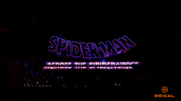 Spider Verse Spiderman Movie GIF by Regal
