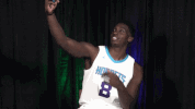 basketball wink GIF by Charlotte Hornets