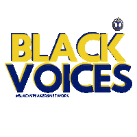 blackspeakersnetwork speaker black voices blackvoices speaker life Sticker