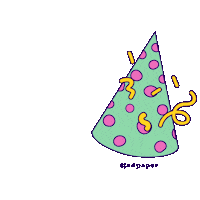 Happy Birthday Party Sticker by Paper