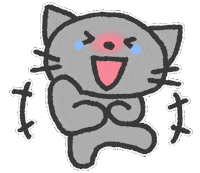 Cat ㅋㅋ Sticker