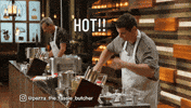 Australia Sweating GIF by MasterChefAU