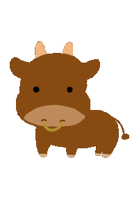 Cow Beef Sticker