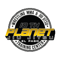 El Paso Bjj Sticker by Kemoy Anderson