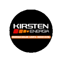 kirstenergia sol sustentabilidade energia solar kirsten Sticker