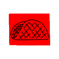 Burritobanditobern burritobandito burrito bandito Sticker