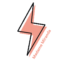 pink wow Sticker by MadameMiranda