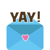 mostcutestnl kawaii yay mostcutestnl cute mail Sticker