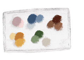 Create Oil Paint Sticker by Common Room PH