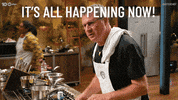 Happening Now Cooking GIF by MasterChefAU