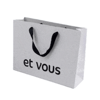 etvous fashion shopping shop bag Sticker