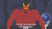 devil shouting GIF by South Park 