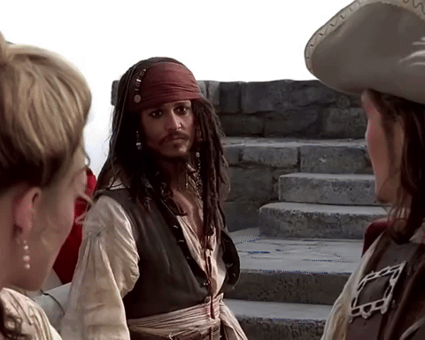 connquerer pirates jacksparrow willturner GIF