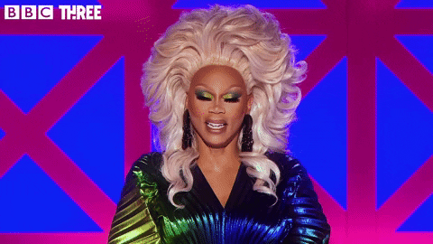Rupauls Drag Race GIF by BBC Three