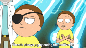 Rick And Morty Eating GIF by Adult Swim