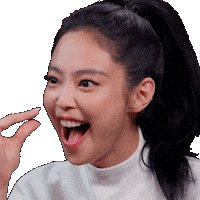 Shocked K Pop Sticker by First We Feast