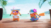 Vacation Waves GIF by Pokémon