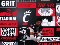 Football GIF by Cincinnati Bearcats