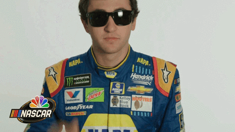 chase elliott sunglasses GIF by NASCAR on NBC