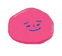 Happy Pink Sticker