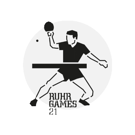 Ping Pong Sticker by Ruhr Games