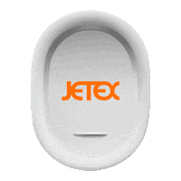 Paris Airplane Window Sticker by Jetex