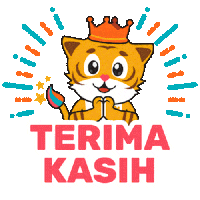 Frame Terimakasih Sticker by Toys Kingdom