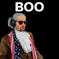 Boo Thumbs Down GIF