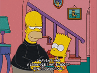 choking homer simpson GIF