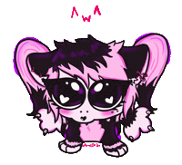 Happy Creepy Cute Sticker