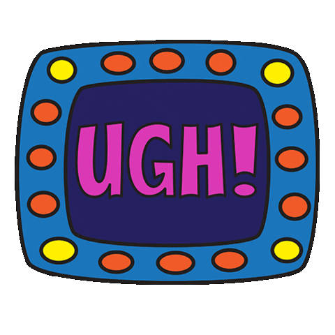 Sticker Ugh Sticker by joeyahlbum