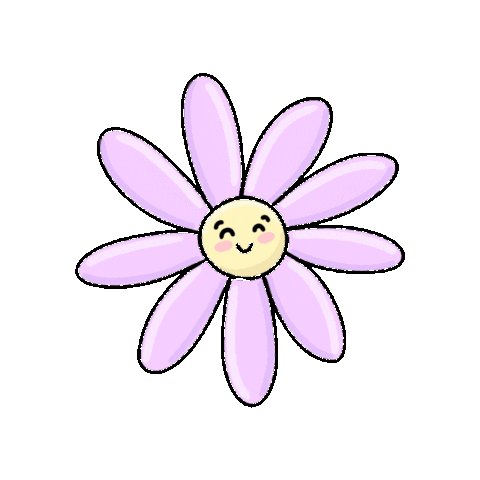 Happy Flower Sticker
