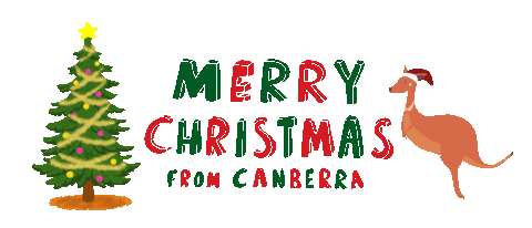 Merry Christmas Sticker by VisitCanberra