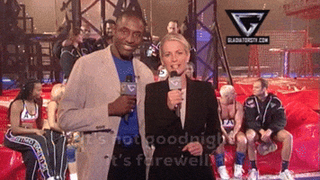 sad john fashanu GIF by Gladiators