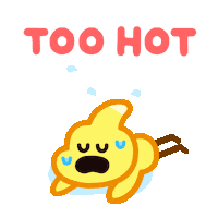 Happy Heat Wave Sticker by DINOSALLY