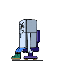 Bored Fridge Sticker by Nexio