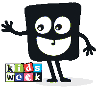 Kidsweek scoop nieuws krant kidsweek Sticker